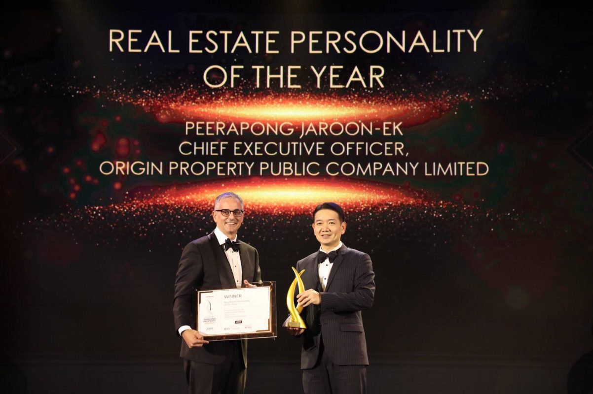 ออริจิ้น คว้า 3 รางวัล จากเวที Property Guru Thailand Property Awards 2019